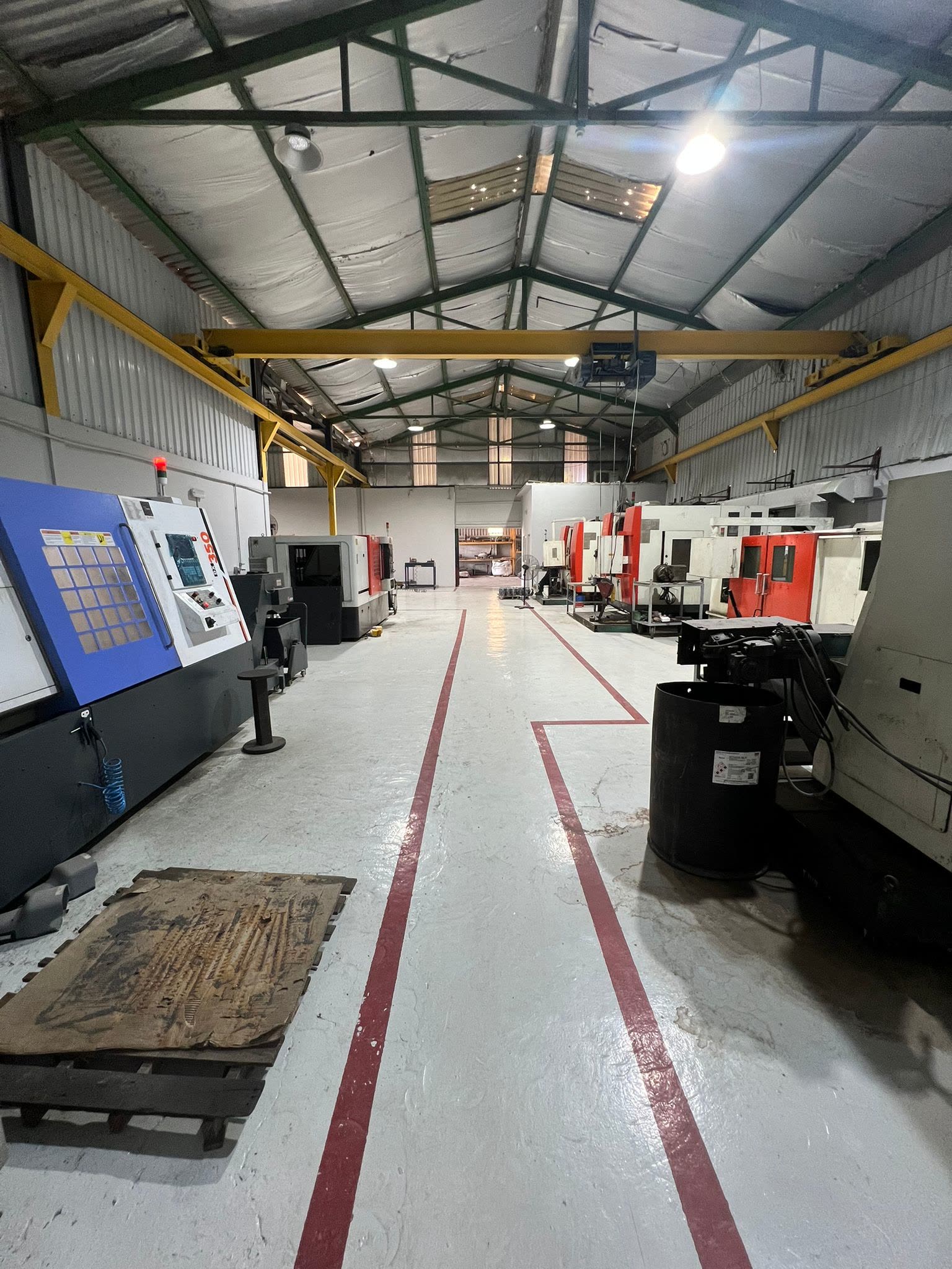 Machine Shop at Metals of Bahrain