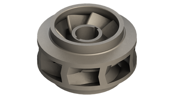Double suction impeller for KSB Pumps